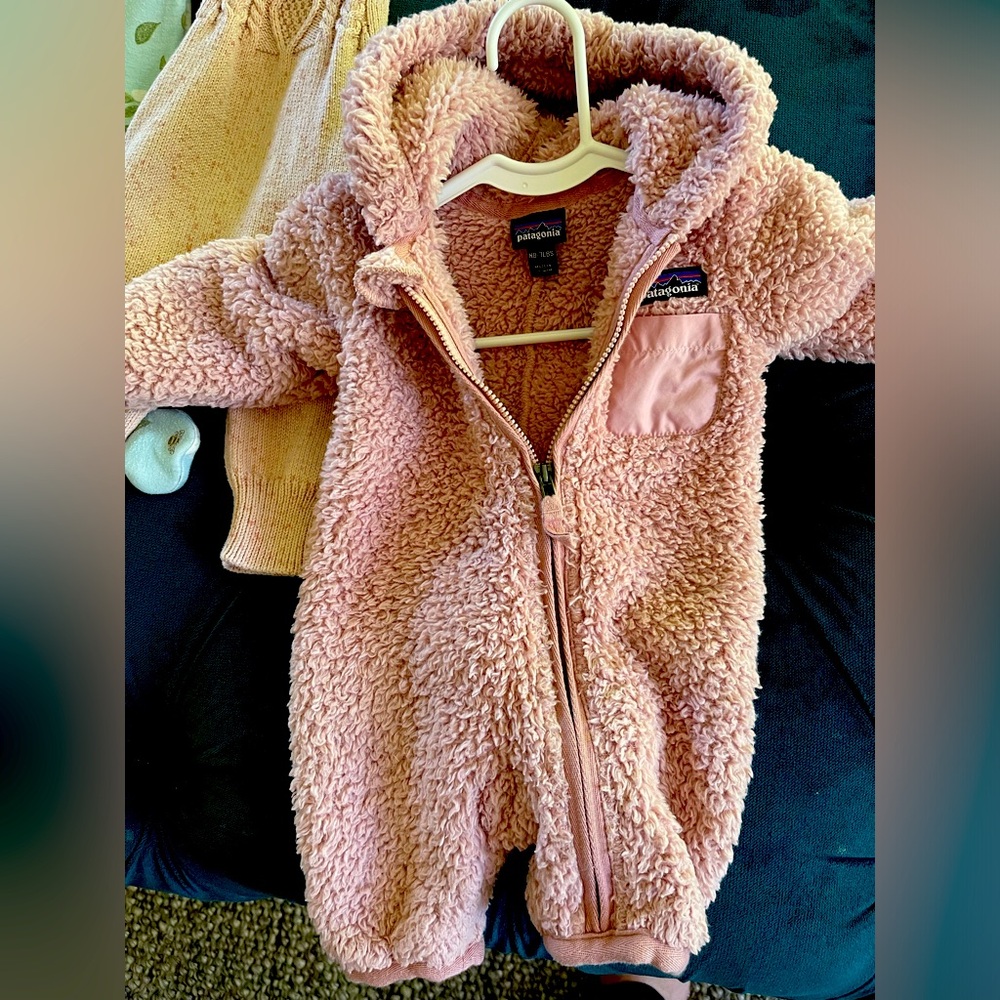 Patagonia Baby Furry Friends Fleece Bunting